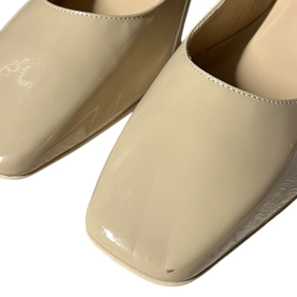 🌻NEW Ron White Lizbeth Bone Color Patent Leather Waterproof Italian Heel size 10 - Picture 12 of 12